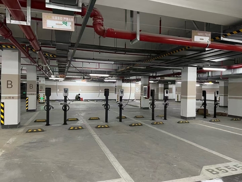 Cargador de corriente alterna de 7 kW para comunidad de residencia