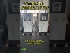 60KW/80KW/120KW/160KW pila de carga de corriente continua integrada con doble arma / pila de carga de vehículos eléctricos