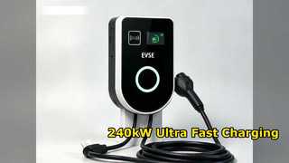 Cargador EV estándar NEMA de 7 KW, portátil y de montaje en pared EVSE