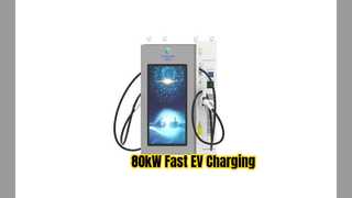 Cargador para vehículos eléctricos de 80 kW Carga rápida cualquier vehículo eléctrico