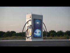 Cargador DC EV con pantalla publicitaria Solución de carga rápida
