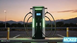 Cargador rápido DC EV con pantalla táctil de 10 pulgadas