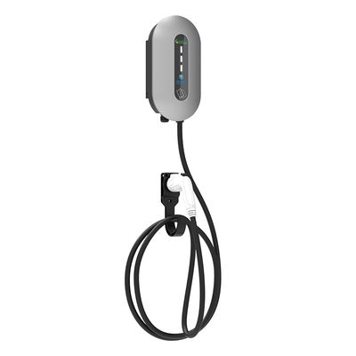 Un buen precio. 21KW 32A Cargador comercial AC EV montado en la pared soporte de tarjeta de crédito en línea