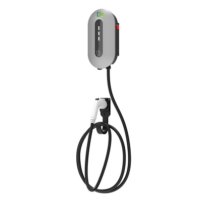 Un buen precio. AC 7kW 11kW 22kW Cargador EV Estación de carga montada en la pared CE Tipo-2 Tipo-1 Enchufe Público Ocpp Estación de carga de vehículos eléctricos en línea