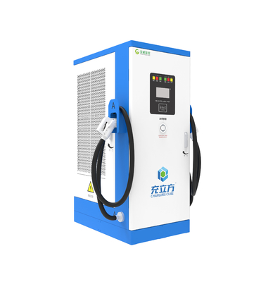Un buen precio. Estación de carga pública de vehículos eléctricos de 60 kW con pago con tarjeta de crédito en línea
