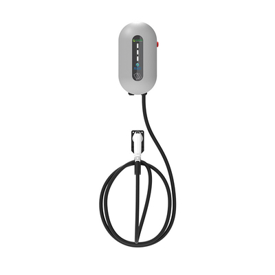 Cargador de vehículos eléctricos montado en la pared de 32A de 21kw Tipo 1