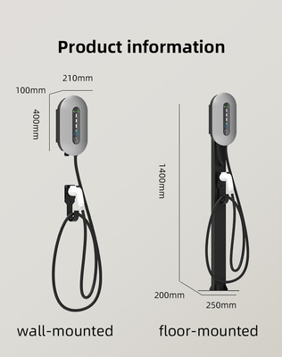 Un buen precio. 50HZ 220V 7KW 32A AC EV cargador cubre todas las áreas de señal Carga inteligente en línea