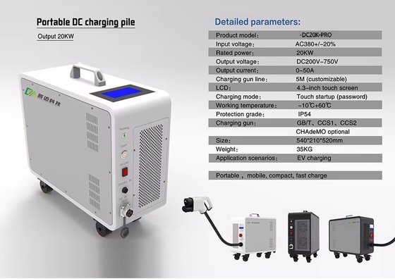 Un buen precio. Compatible con RFID 20kw 220v OCPP rápido cargador de automóviles de EV de CC en línea