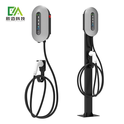 Un buen precio. Estación de carga de caja de pared de EV de pantalla LCD Estación de carga de Tesla EV de tres fases AC400V en línea