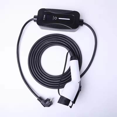 Un buen precio. Nivel 110V 220V AC Tipo 1 Cargador para el hogar 16A EV portátil para la carga de automóviles eléctricos en línea