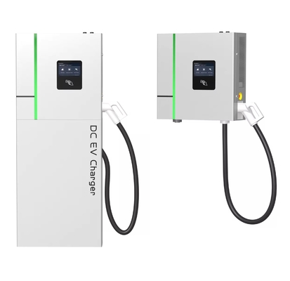 Cargador de corriente continua de alta eficiencia de 30kw 40kw para el soporte de automóviles eléctricos Ocpp CCS2 GB/T