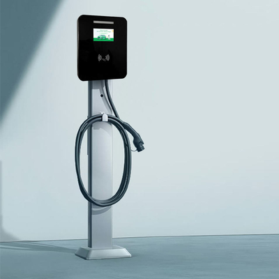 Un buen precio. Cargador de vehículos eléctricos montado en el suelo tipo 2 7KW 11KW 22KW 32A en línea