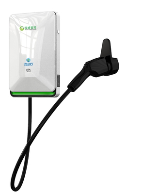 Un buen precio. MCKEE 7KW 11KW 21KW Cargador de corriente alterna para vehículos eléctricos de tipo posterior montado en la pared en línea