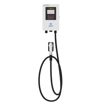 Un buen precio. 7.2KW 11KW 22KW Cargador de corriente alterna para vehículos eléctricos montado en la pared / posterior al tipo en línea