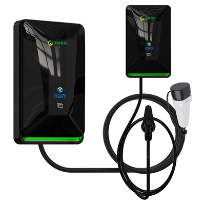 Un buen precio. 7KW 11KW 21KW negro montado en la pared de un solo arma de vehículo eléctrico pila de carga de CA para uso doméstico en línea