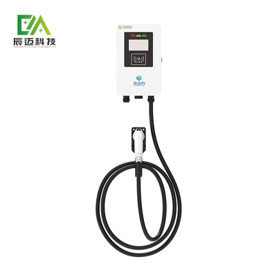 Un buen precio. Mckee 7KW 11KW 21KW Blanco montado en la pared de un solo arma de vehículo eléctrico pila de carga AC en línea