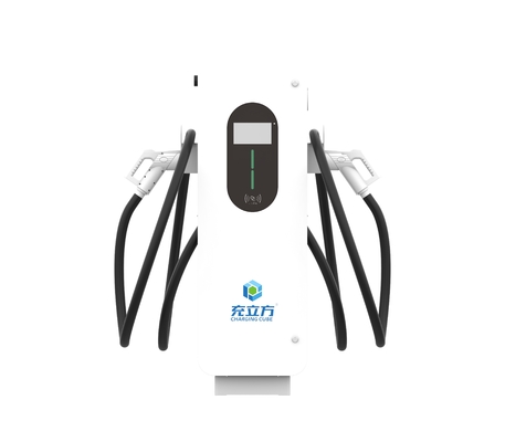 Un buen precio. Nueva pila de carga compartida flexible blanca doble pistola pistola única pila de carga para vehículos eléctricos en línea