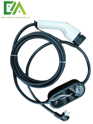 Un buen precio. Cargador de automóvil eléctrico portátil de 3.5Kw-22kW Corriente ajustable 8A/10A/13A/16A/32A Fase única Fase tres en línea