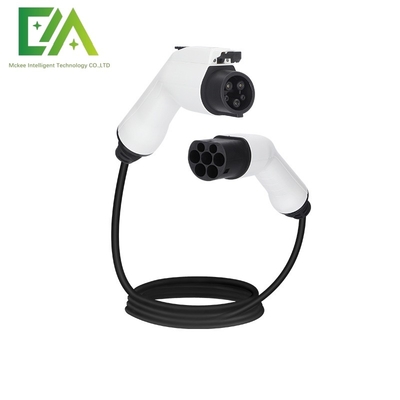 Un buen precio. Tipo 2 16A / 250V Enchufe de carga pila cargador de doble pistola cargador de cabeza de pistola cargador de automóvil pila de carga AC de alta potencia al aire libre en línea