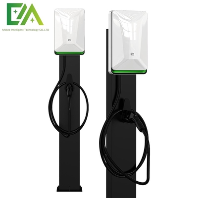 7KW 11KW 21KW Columna blanca de perla / tipo de piso Single Gun Vehículo eléctrico