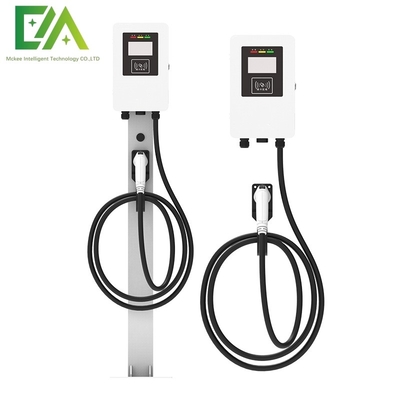 Un buen precio. 7KW 11KW 22KW Columna blanca / Tipo de piso Single Gun Vehículo eléctrico AC pila de carga / estación de carga en línea