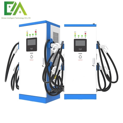 Un buen precio. 120KW/160KW Estación de carga rápida para vehículos eléctricos de CC de cuatro armas / múltiples armas integradas comerciales en línea