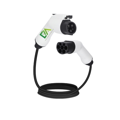 Un buen precio. Cargadores portátiles de doble cabeza de pistola Eu Ac Ev 16A 32A 3.5Kw 7Kw Cargador móvil de EV enchufe tipo 2 Ev Cable de carga para automóviles en línea