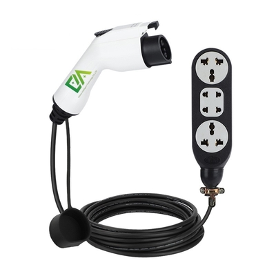 Cable de carga portátil tipo 2 tipo 1 3.5kw 16A 5m Para electrodomésticos Estación eléctrica exterior