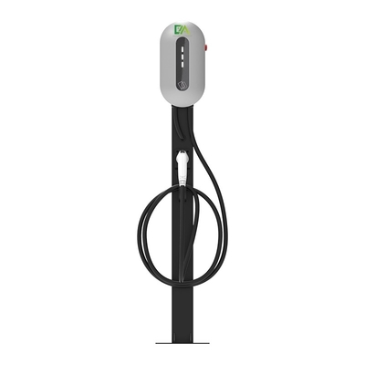 7KW 11KW 22KW Tipo de columna de plata de arma única Vehículo eléctrico pila de carga de CA