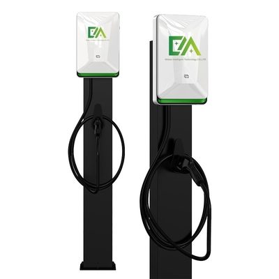 Un buen precio. Serie Ángel Ángel Blanco 7KW/11KW/21KW pilas de carga AC para vehículos eléctricos verticales en línea