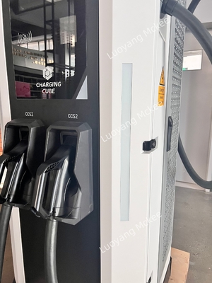 Nueva estación de carga rápida de 60KW a 240KW EV DC de pie en el piso de 7 pulgadas de pantalla de carga de vehículos eléctricos DC pila de carga IP54