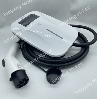 Un buen precio. Venta al por mayor Estación de carga de vehículos eléctricos nuevos 7KW 11KW 22KW 16A 32A EVSE Wallbox Tipo 2 3 Fase AC Car Charger Vehículos eléctricos en línea