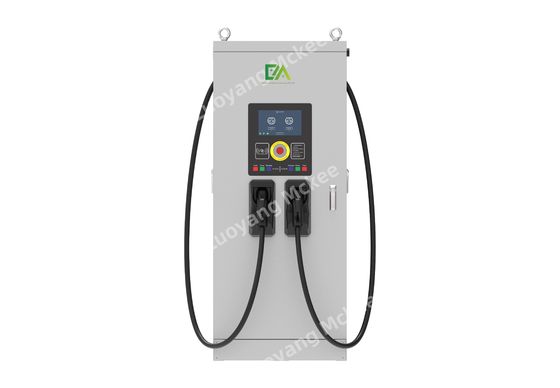 Un buen precio. Protección exterior IP54 Cargador eléctrico rápido de 120 kW DC con voltaje de salida de 200-750V para vehículos eléctricos en línea