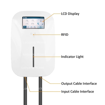 Un buen precio. Tipo2 Caja de pared 32A Accesorios eléctricos de automóviles de nueva energía Estación de carga de carga de carga de carga de carga de carga de carga de carga de carga en línea