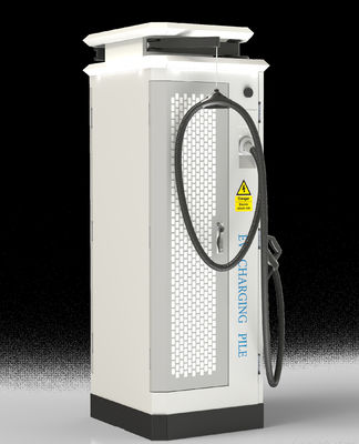 Cargador comercial de vehículos eléctricos de corriente continua 80kW Pila de carga rápida con pantalla LCD que ofrece soluciones de carga rápida y eléctrica para vehículos