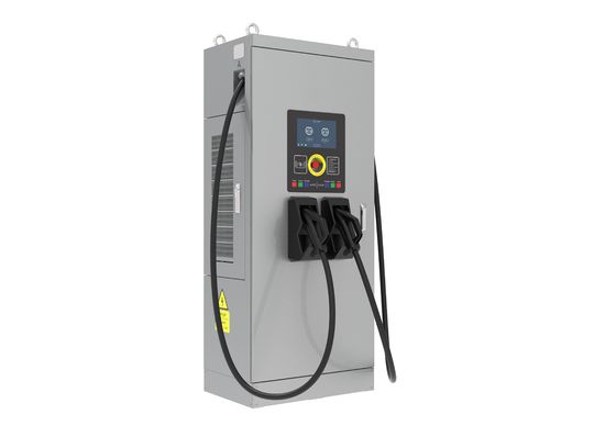 Un buen precio. Estación de carga de vehículos eléctricos de doble uso para uso residencial y comercial de 80 kW en línea