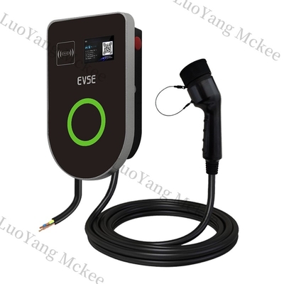 Un buen precio. Caja de carga rápida para coche EVSE Wallbox en forma de U de 7kW, 14kW y 22kW, con enchufe Tipo 1, estación de carga de nivel 2 en línea