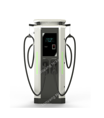 Un buen precio. 60KW/80KW/120KW/160KW pila de carga de corriente continua integrada con doble arma / pila de carga de vehículos eléctricos en línea