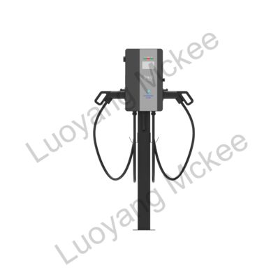 Un buen precio. Cargador de vehículos eléctricos de corriente alterna de 44 kW con estación de carga comercial de doble pistola en línea
