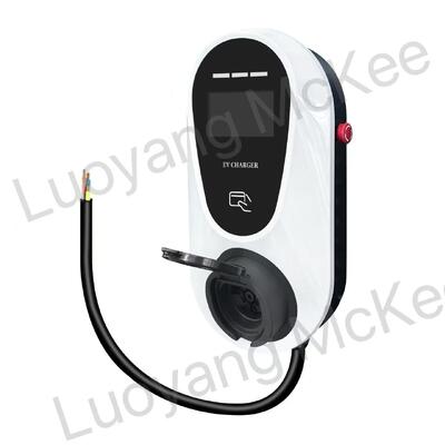 Un buen precio. Cargador de vehículos eléctricos de corriente alterna de 11 kW de tres fases IP65 resistente a la intemperie Smart Wall Mount Cargador de vehículos eléctricos Wallbox para uso residencial doméstico comercial en línea