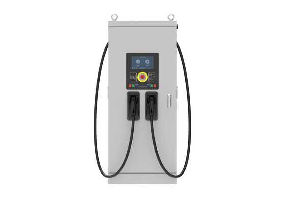 Un buen precio. Cargador rápido de vehículos eléctricos de doble arma de 160kW DC, clasificación de protección IP54, equipado con pantalla táctil de 7 pulgadas y protección de seguridad integral. en línea