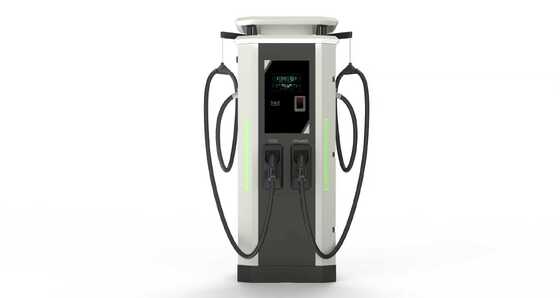 Un buen precio. Cargador rápido de CC de 80 kW para vehículos de nueva energía Equipado con conectores de brazo oscilante dual y una pantalla a color de alto brillo de 10 pulgadas, este cargador ofrece una carga eficiente y de alta velocidad para vehículos eléctricos en línea