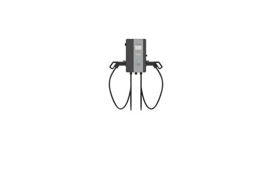 Un buen precio. Este cargador de pared para vehículos eléctricos de CA de 14 kW admite configuraciones de pistola única o doble y está equipado con una pantalla táctil de alto brillo de 4,3 pulgadas. Con protección de seguridad integral en línea