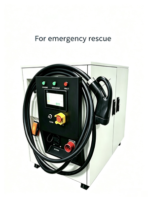 Un buen precio. Cargador móvil para vehículos eléctricos refrigerado por líquido de 80 kW, 65 kWh de almacenamiento de energía, estación de carga portátil con protección IP54 para trabajo en amplias temperaturas En línea