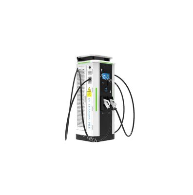 160kW Dual-Gun Swing Arm Charging Stack. Carga rápida de alta potencia para una máxima eficiencia de carga.