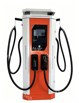 Un buen precio. Estación de carga rápida de camiones industriales pesados para flotas comerciales 60KW White Dew Series DC EV Charger Aire de refrigeración IP54 OCPP1.6J 10 pulgadas de pantalla táctil En línea