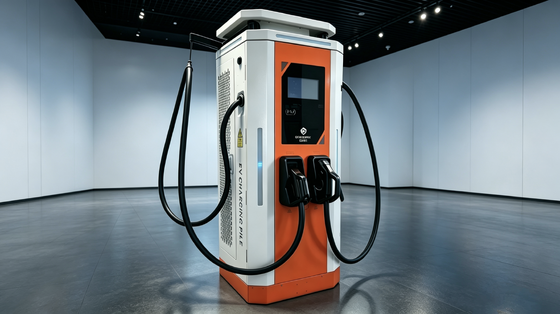 Un buen precio. Serie de Rocío Blanco Resistente a la Sal CLF-DC-180 DC EV Cargador Rápido 180KW Conector tipo 2 3Fase AC380V IP54 Refrigeración por aire OCPP1.6J 10 pulgadas pantalla táctil 5m Cable En línea
