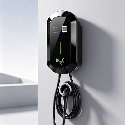 Un buen precio. Estación de carga de CA para vehículos eléctricos tipo pilar montada en pared R8, tipo anticorrosión salina, cargador de vehículos eléctricos tipo 2, 11kw, 16A, 380V, IP54, pantalla LCD de 5,64 pulgadas para escenarios de carga en hogares y empresas En línea