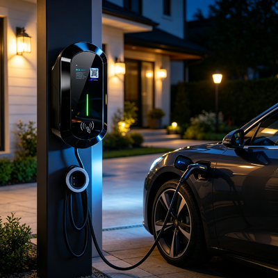 Un buen precio. Euro tipo2 Compatible con R8 EV Estación de carga anti-espuma de sal montada en la pared Pilar AC Cargador 22kw 32A 380V IP54 Pantalla LCD de 5,64 pulgadas Residencial Despliegue comercial En línea