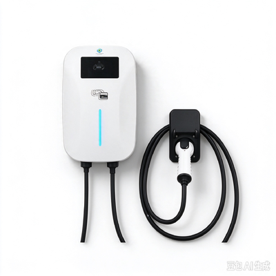 Un buen precio. Mckee 7kW 11kW 22kW Cargador de vehículos eléctricos AC montado en la pared IP54 OCPP 1.6J 4,3 pulgadas pantalla táctil En línea